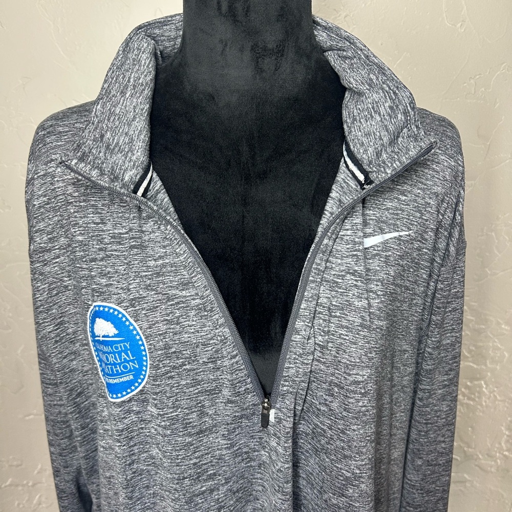 Nike Dri-FIT Gray Running Top